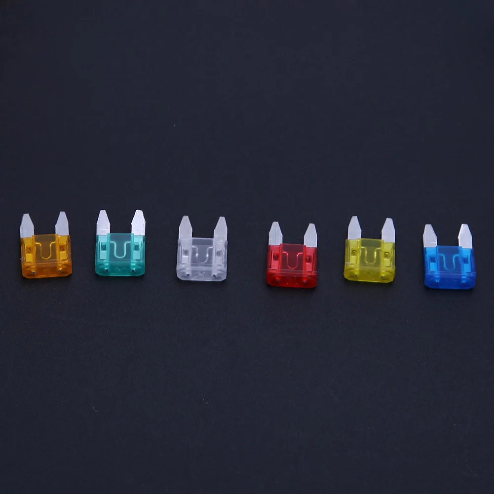 60-240 adet oto araba Styling otomobil kamyon Mini sigorta karışık seti kiti emniyet çeşitler Mini kamyon bıçak sigorta değiştirme