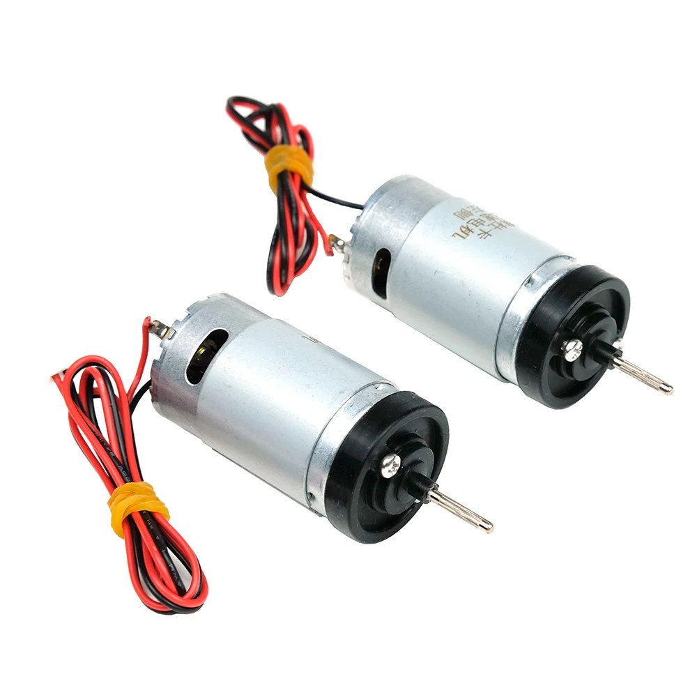 6V-12V sualtı pervanesi 390 Motor motoru 13000RPM kauçuk su geçirmez conta ile RC balık yemi teknesi (uzaktan kumandalı olta atıcı) için su geçirmez Propulsor