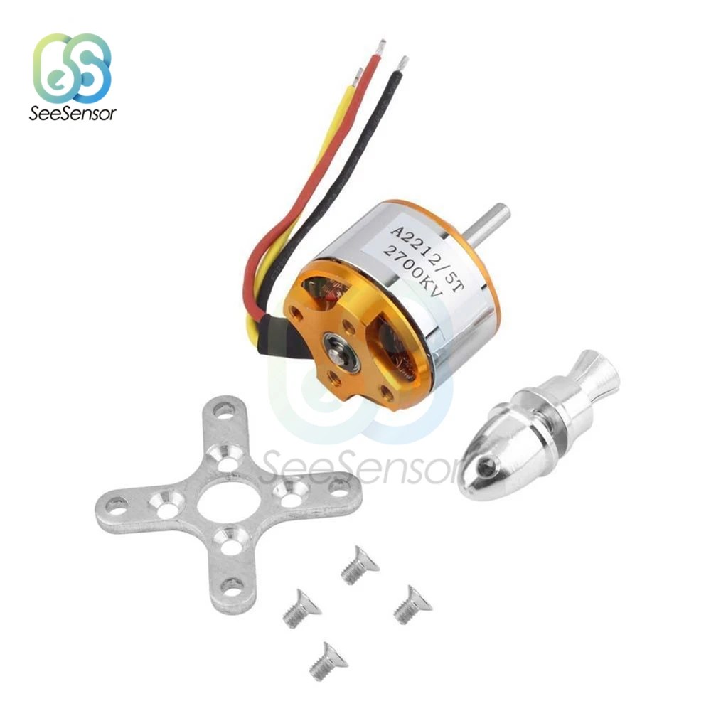 A2212 930KV 1000KV 1400KV 2200KV 2700K fırçasız Motor RC uçak uçak için çok helikopter fırçasız öncü Motor