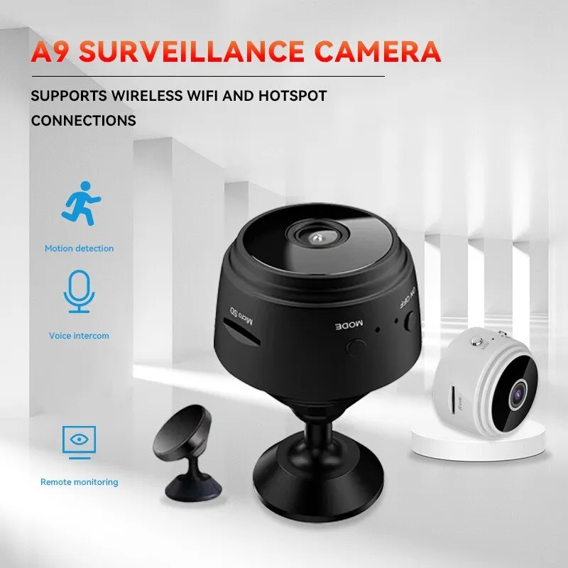 A9 WiFi Mini kamera kablosuz Video kaydedici ses kaydedici güvenlik izleme kamera akıllı ev bebekler ve evcil hayvanlar için