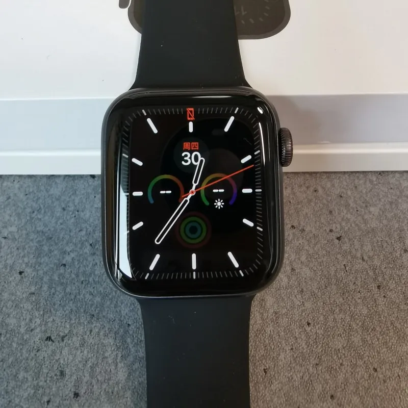 APPLE Watch serisi 5 kullanılan GPS Smartwatch 40mm / 44mm alüminyum kasa ile spor bileklik