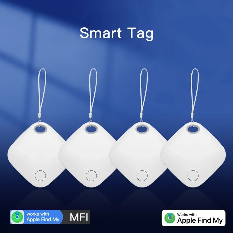 Apple için akıllı hava etiketi bulmak benim Mini akıllı izci GPS izci ters parça kayıp telefon Pet çocuk IOS sistemi MFI akıllı etiket