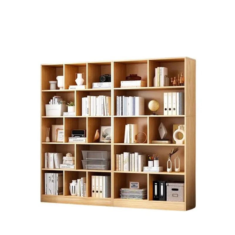 Benzersiz kitaplık Minimalist tasarım ofis Minimalist öğeleri depolama rafları yatak odası ekran Libreria cep kütüphane mobilyası - Görsel 6