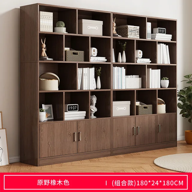 Benzersiz kitaplık Minimalist tasarım ofis Minimalist öğeleri depolama rafları yatak odası ekran Libreria cep kütüphane mobilyası
