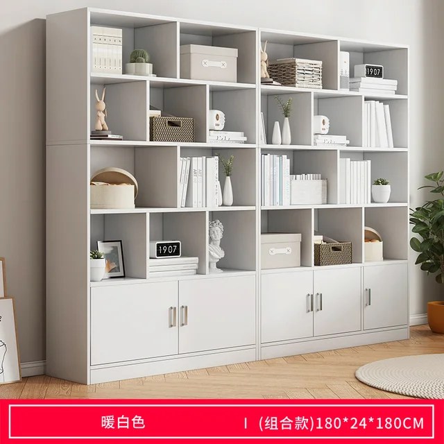 Benzersiz kitaplık Minimalist tasarım ofis Minimalist öğeleri depolama rafları yatak odası ekran Libreria cep kütüphane mobilyası - Görsel 9