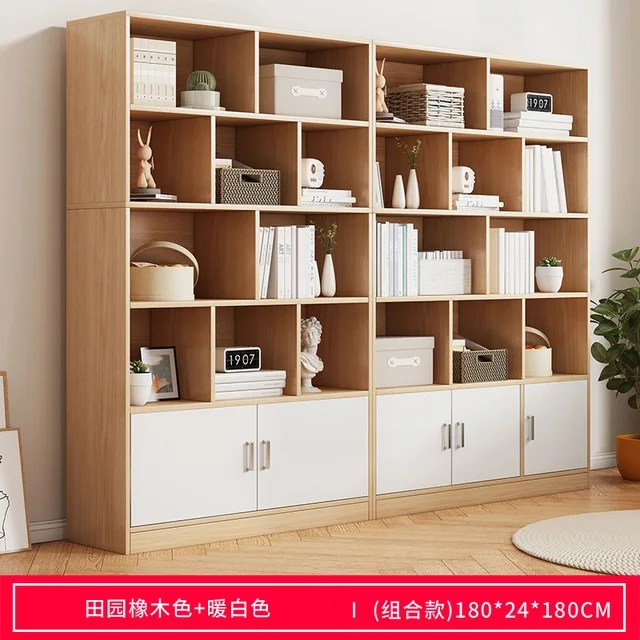 Benzersiz kitaplık Minimalist tasarım ofis Minimalist öğeleri depolama rafları yatak odası ekran Libreria cep kütüphane mobilyası - Görsel 7