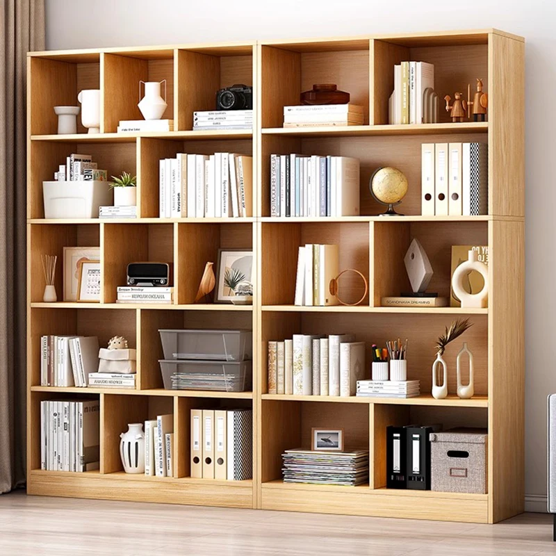 Benzersiz kitaplık Minimalist tasarım ofis Minimalist öğeleri depolama rafları yatak odası ekran Libreria cep kütüphane mobilyası