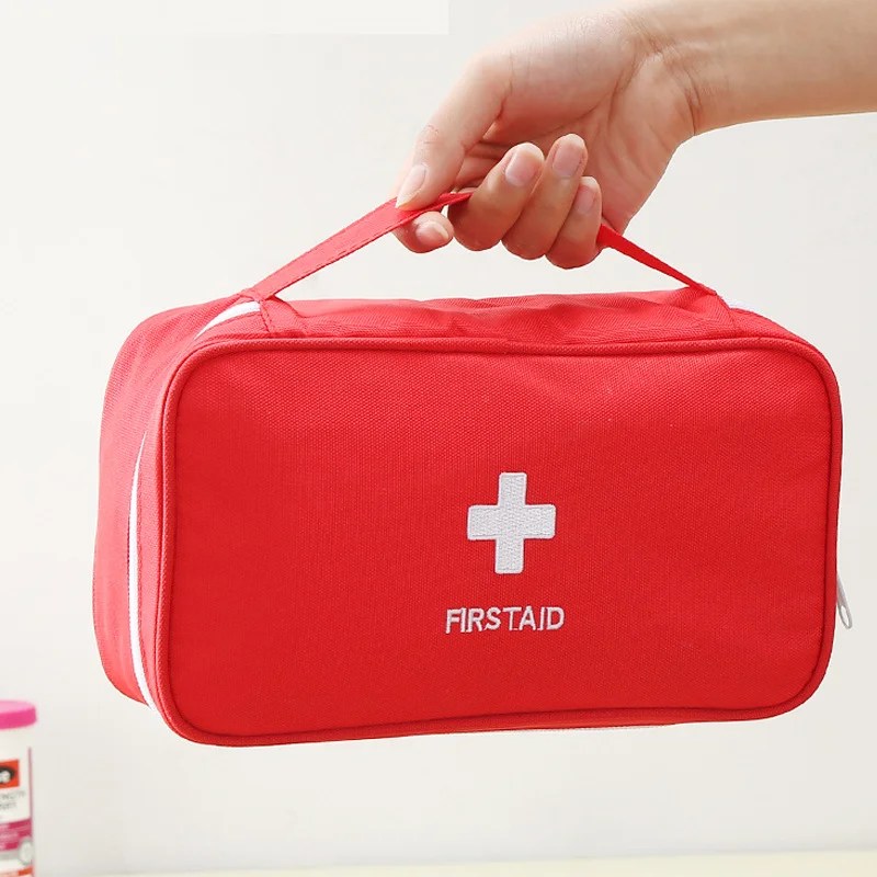 Boş büyük ilk yardım kitleri taşınabilir açık Survival afet deprem acil çanta büyük kapasiteli ev/araba tıbbi paket