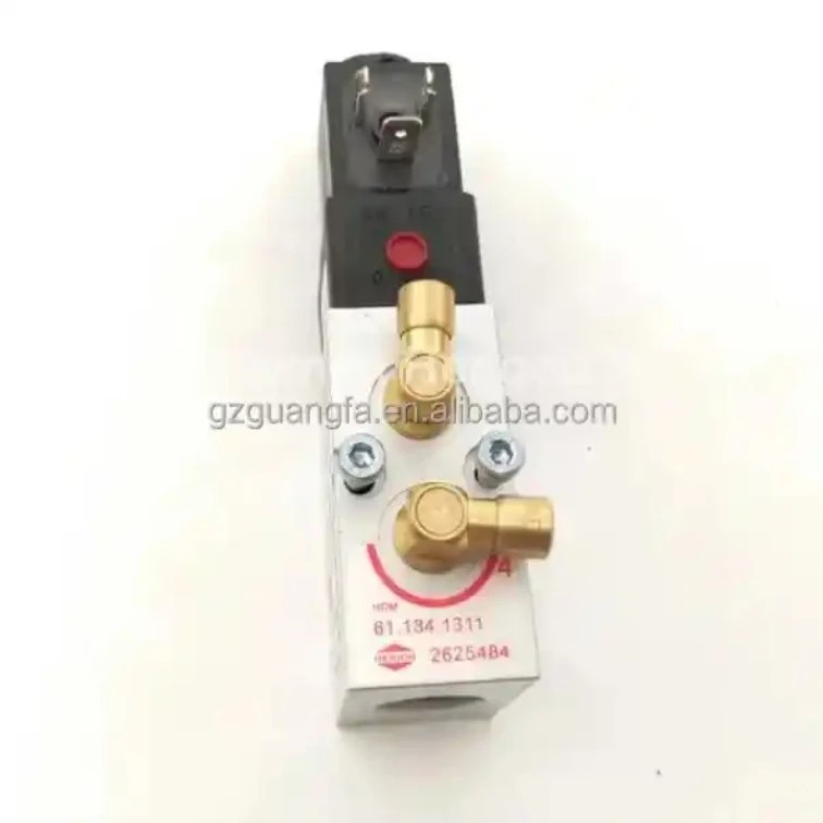 CD102 SM102 BASKI MAKİNESİ parçaları 61.184.1311 Heidelberg için Solenoid valf - Görsel 2