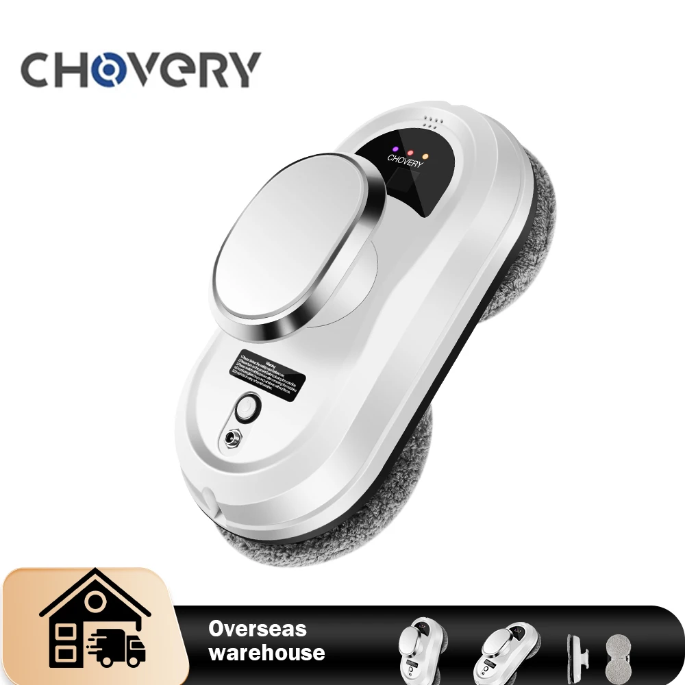 CHOVERY robotlu süpürge pencere temizlik robotu pencere temizleyici elektrikli cam limpiacristales uzaktan kumanda