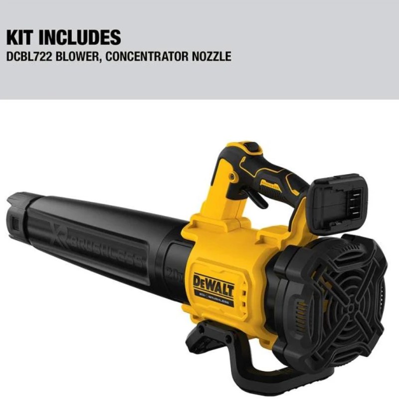DEWALT DCMBL562 fırçasız akülü Blower 20V lityum güç araçları 450CFM çıplak aracı - Görsel 5