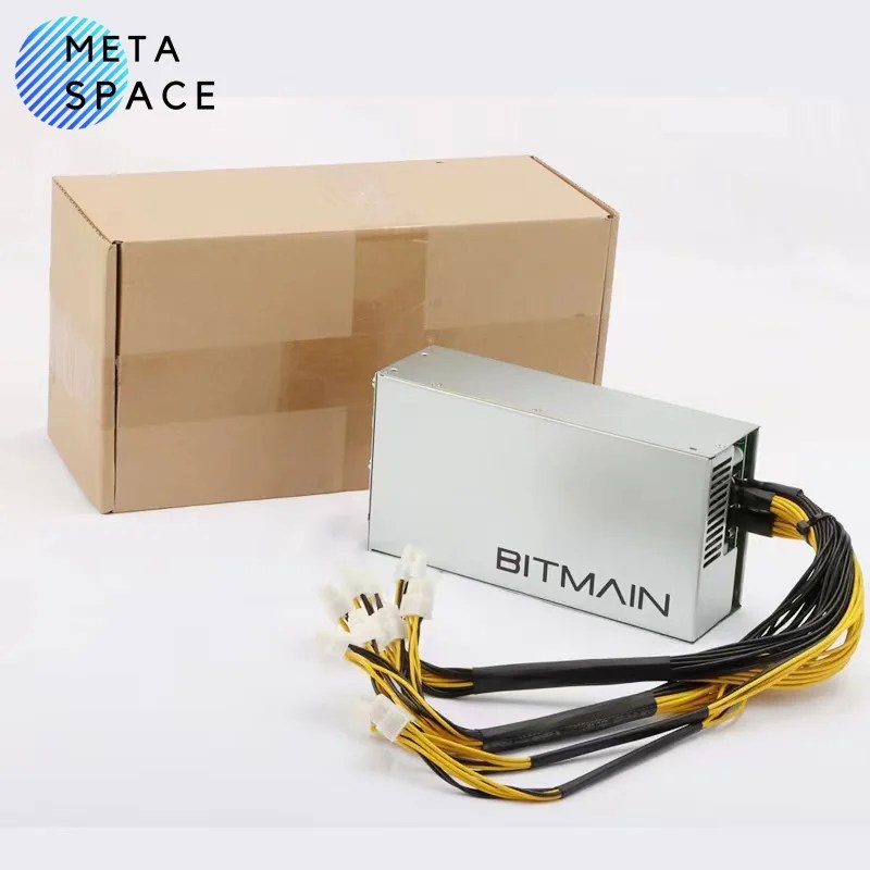 Depo gerçek fotoğraf Bitmain güç kaynağı APW7 PSU 1800W 110v 220v ASIC madenci için Antminer S9 S9i S9J S9K L3 L3 artı z11j Z15