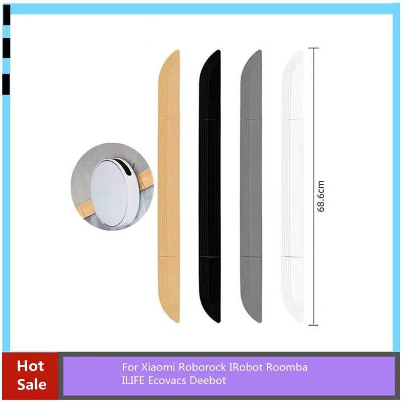 Eşik barlar adım rampa tırmanma Mat için Xiaomi borock IRobot Roomba ILIFE Ecovacs Deebot Robot vakum süpürgesi parçaları