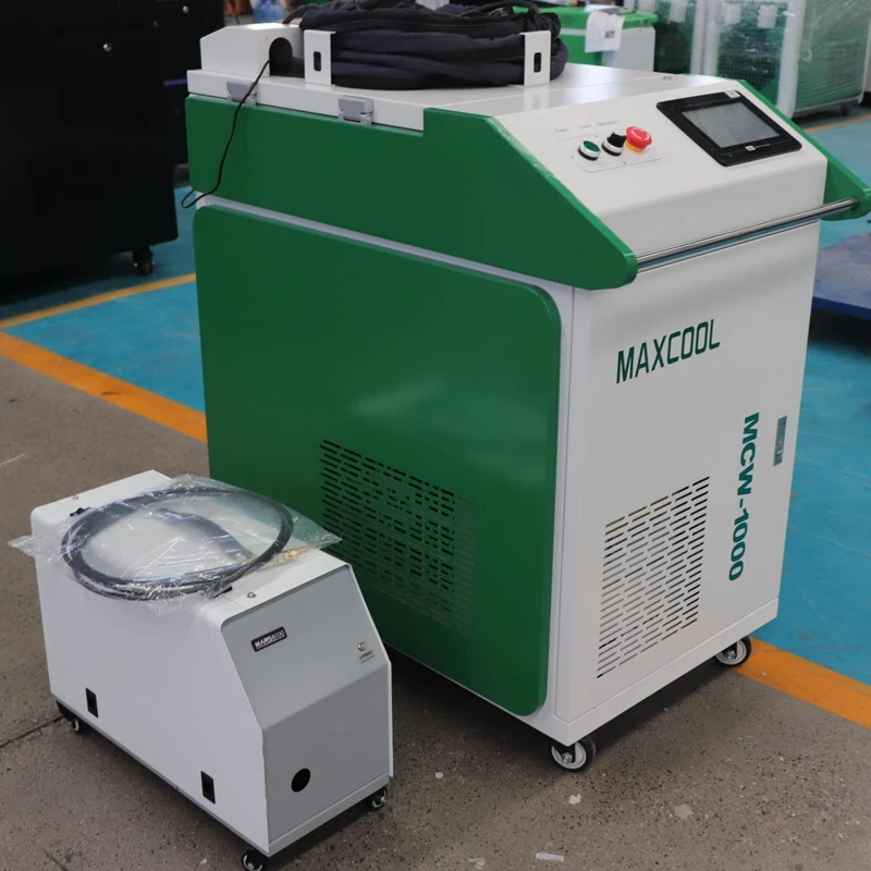 El 3 1 lazer kaynak temizleme kesme makinesi çin Maxcool çok fonksiyonlu makine 1000W 1500W 2000W