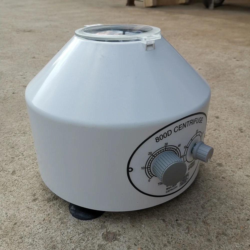 Elektrik laboratuvar santrifüjü 800D düşük hız 4000rpm 6 adet 20ml tüpler PRP PRF plazma sıvı ayırma Lab santrifüj makinesi - Görsel 6