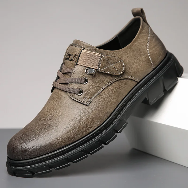Erkekler hakiki deri rahat ayakkabılar lüks marka yumuşak erkek Sneakers nefes mokasen Mens yürüyüş sürüş ayakkabısı Zapatos Hombre