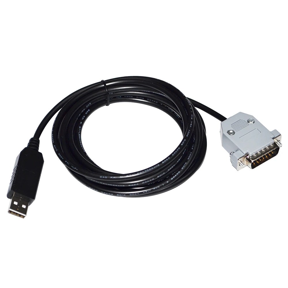 FTDI FT232RL çip USB RS232 / RS485 D-SUB 15 PIN DB15 erkek adaptör iletişim programı kablosu YOKOGAWA DD sürücü DRVGIII