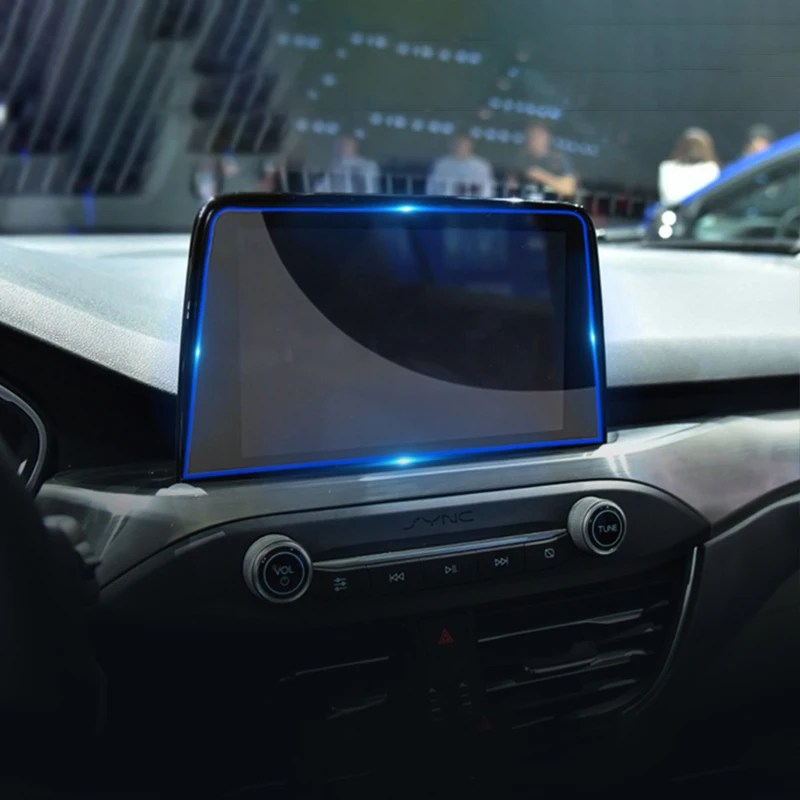 Ford Puma için 2019 2020 2021 2022 ST hattı X temperli araba GPS navigasyon ekran koruyucu şerit etiket Anti Scratch aksesuarları