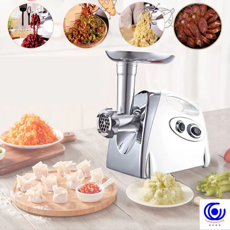 Furnishsalon mutfak Kitchenaid beyaz alaşımlı çelik Pf2019007 3.5kg 800 Watt kırmızı manuel et değirmenleri mikser değirmeni iyi satış
