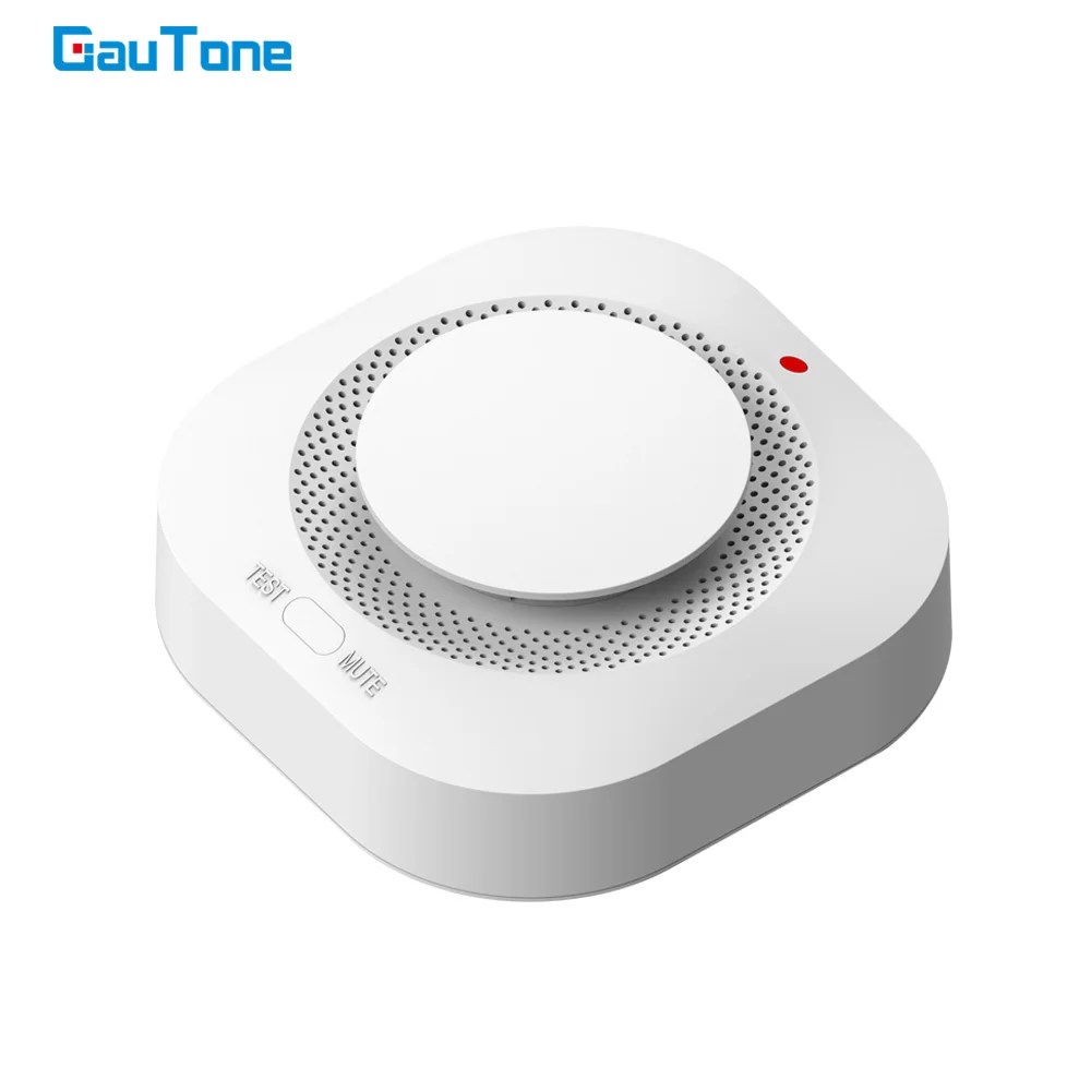 GauTone duman dedektörü 433MHz yangın alarmı sensör ev güvenlik sistemi İtfaiyeciler yangın ekipmanları Smokehouse