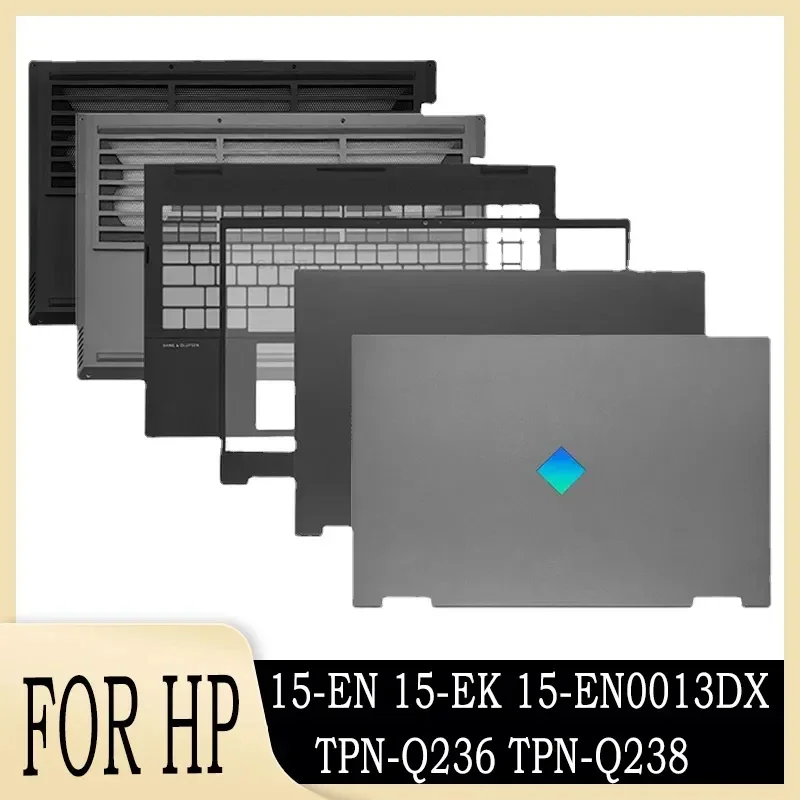 HP Omen 15-EN 15-EK 15-EN0013DX için yeni TPN-Q236 TPN-Q238 Laptop LCD arka kapak ön çerçeve alt kabuk üst konut üst kasa