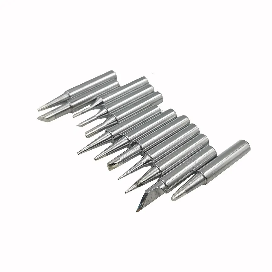 Hakko için lehimleme lehim demir İpuçları İpucu 900M T 933.376.907.913.951 d Soldering Soldering lehimleme Rework istasyonu 10 adet SET