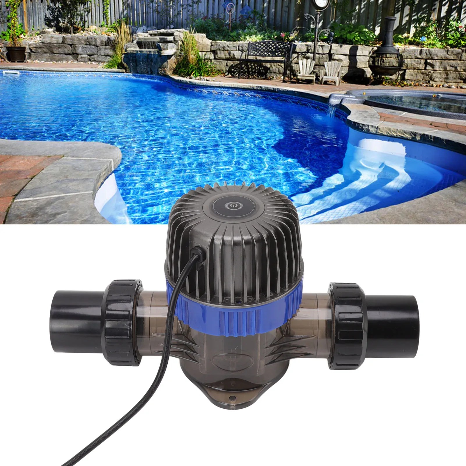 Havuz tuz ator inator havuz tuz sistemi 2 dişliler akıllı kontrol tuz klor jeneratör hücre için SPA yüzme tankı 2/4/6/8 g/sa