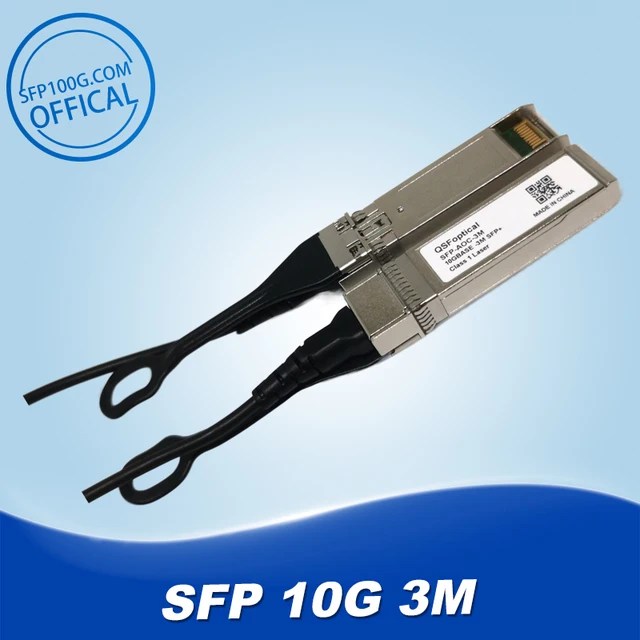 Intel SFP10G-IN-AOC-1M 2M 3m 4M 5M 7M 10M 15M 20M 25M 30M SFP10G-AOC 10GBASE SFP + aktif optik kablo - Görsel 9