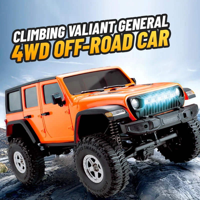 JJRC C8801 RC araba tam oran gaz Off-road tırmanma araç ön ve arka amortisör uzaktan kumanda çocuk oyuncağı