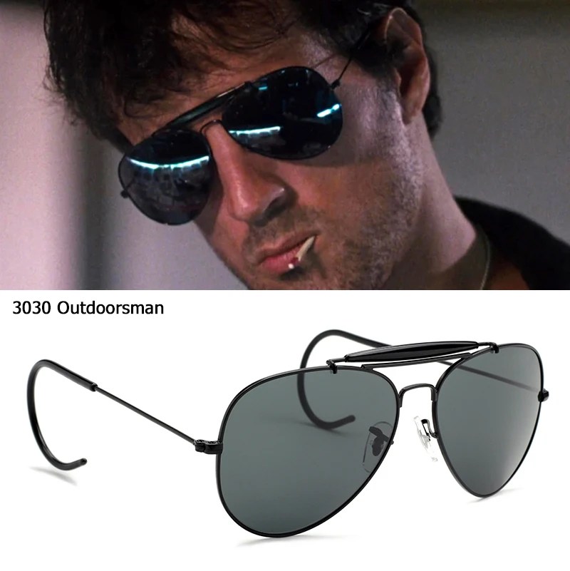 JackJad Vintage klasik 3030 OUTDOORSMAN stil kanca güneş gözlüğü COBRA optik cam Lens marka tasarım güneş gözlüğü Oculos De Sol
