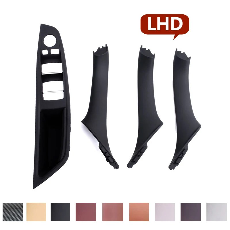 Kaliteli iç ön kapı kol dayama paneli Trim çekme kolu Set değiştirme BMW 5 serisi F10 F11 F18 520i 523i 525i 528i 535i