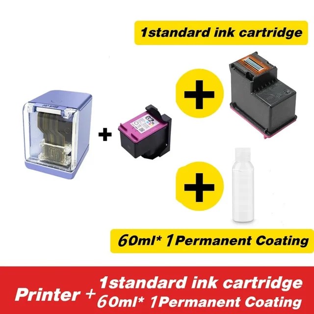 MBrush Mark Jet Mini taşınabilir renkli yazıcı özelleştirilmiş metin Smartphone mürekkep kartuşu ile kablosuz baskı mürekkep püskürtmeli yazıcı # R10 - Görsel 9