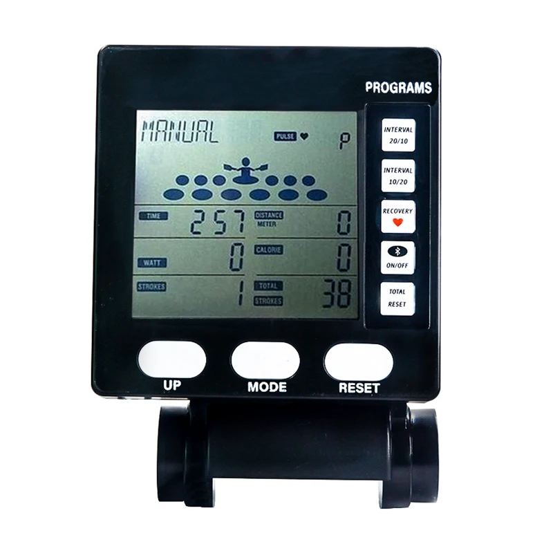Magnetoresistive kürek cihazı elektronik saat için kürek makinesi sayacı Bluetooth APP monitör ekranı
