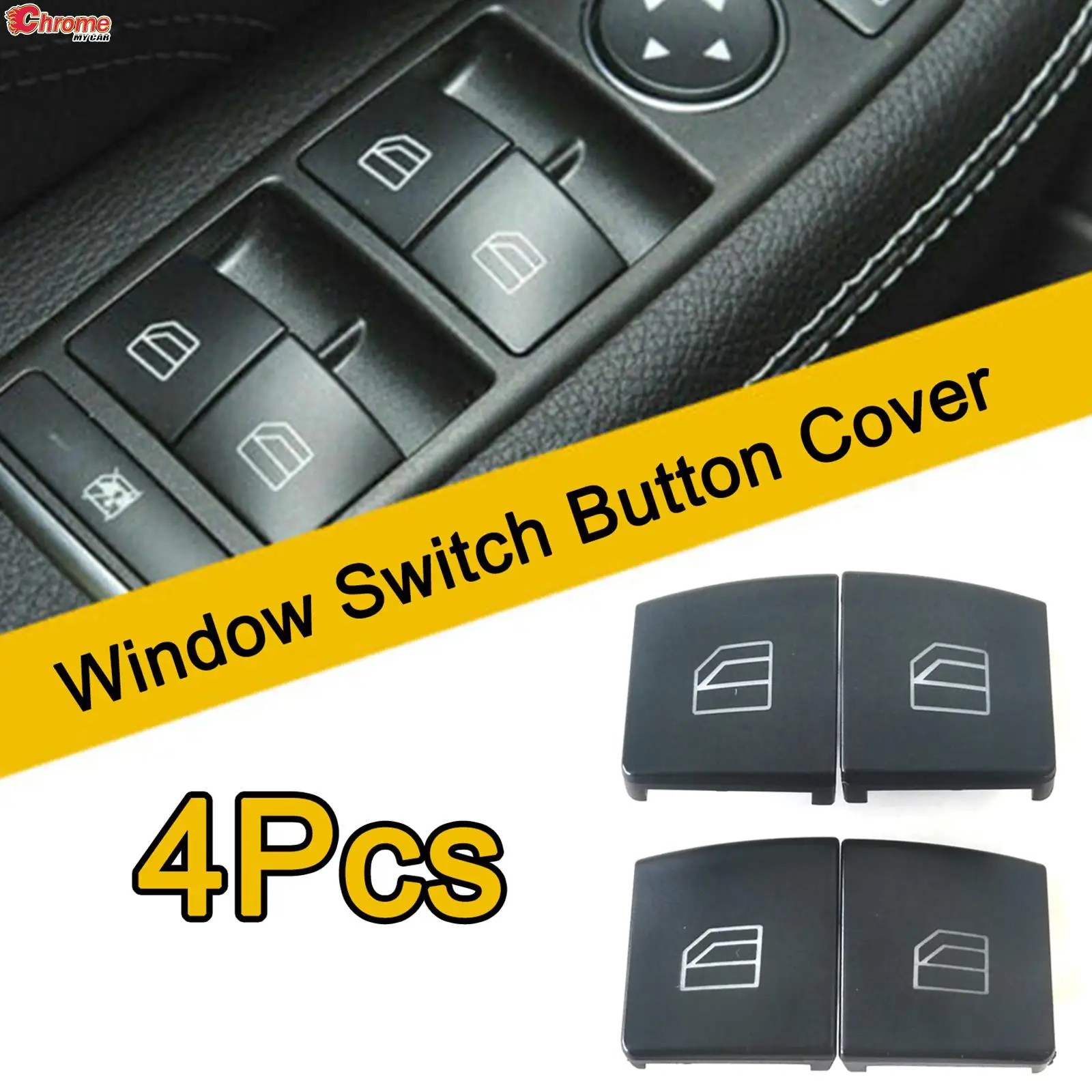 Mercedes-benz W212 W242 W166 W166 W176 W204 c-class W212 e-class araba parçaları güç pencere anahtarı düğme kapağı kapaklar A2049055402