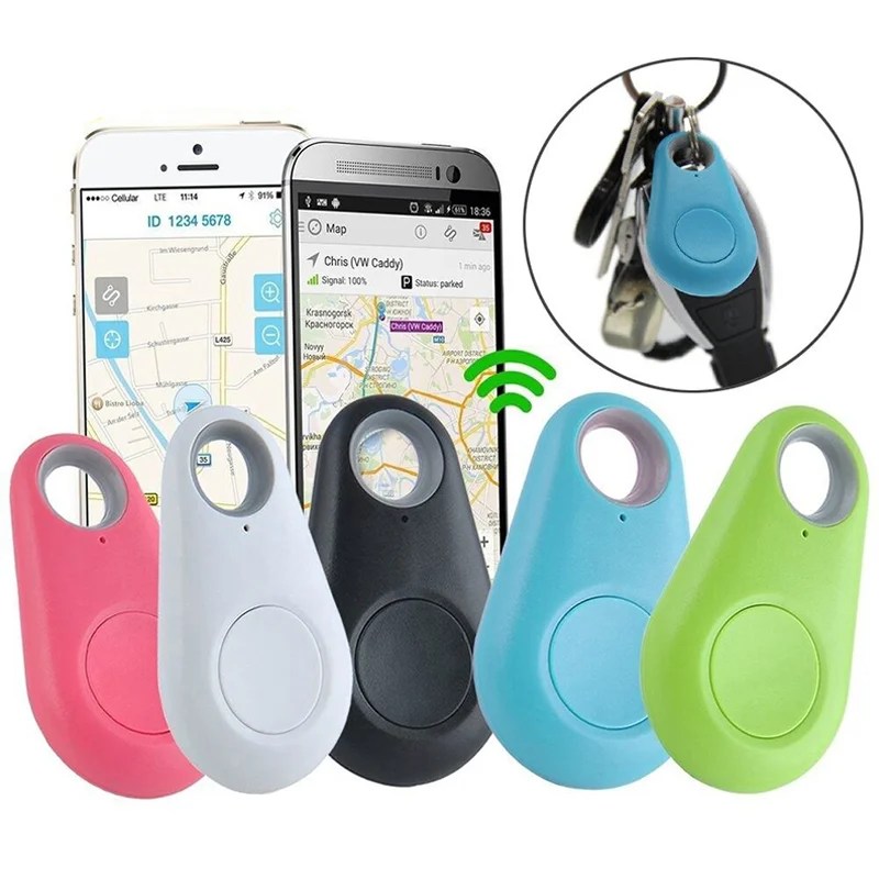 Mini Anti kayıp Alarm cüzdan KeyFinder akıllı etiket Tracer GPS bulucu anahtarlık Pet köpek çocuk ITag Tracker anahtar bulucu