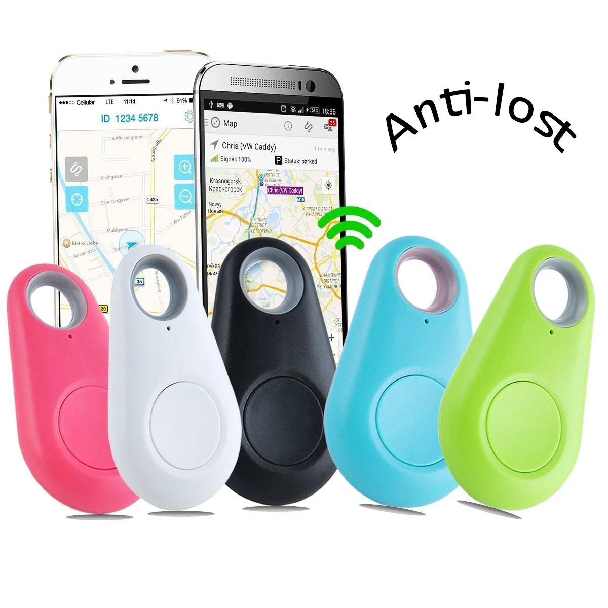 Mini anti-kayıp düdük anahtar bulucu kablosuz Alarm akıllı etiket anahtar bulucu anahtarlık izci düdük ses LED ışık şeyler Tracker