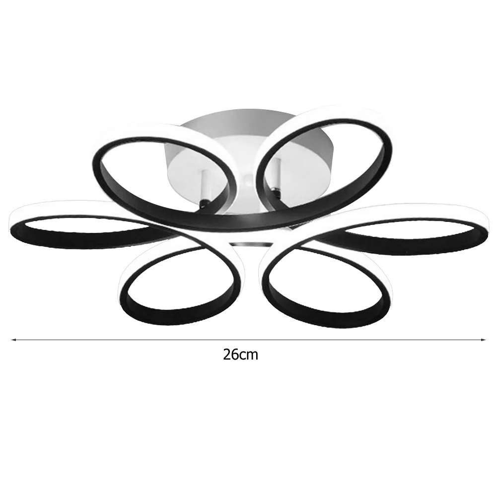 Modern çiçek LED tavan ışıkları Nodic iç mekan aydınlatması Led yüzeye monte tavan yatak odası için lamba oturma odası koridor ışıkları