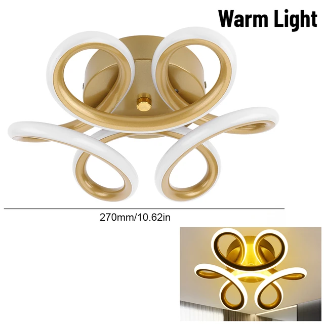 Modern çiçek LED tavan ışıkları Nodic iç mekan aydınlatması Led yüzeye monte tavan yatak odası için lamba oturma odası koridor ışıkları
