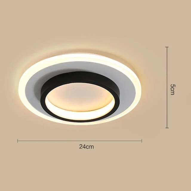 Modern çiçek LED tavan ışıkları Nodic iç mekan aydınlatması Led yüzeye monte tavan yatak odası için lamba oturma odası koridor ışıkları - Görsel 10