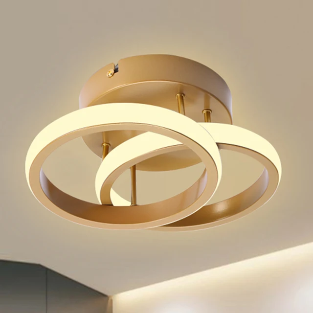 Modern çiçek LED tavan ışıkları Nodic iç mekan aydınlatması Led yüzeye monte tavan yatak odası için lamba oturma odası koridor ışıkları