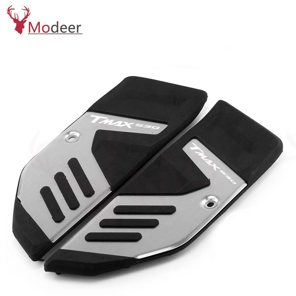 Motosiklet Footrest pedalı Footboard ayak mandalları yolcu Footpeg Pad adım aksesuar YAMAHA Tmax 530 için Tmax530 SX DX 2017-2022 - Görsel 5
