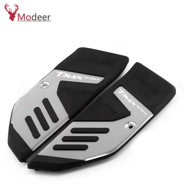 Motosiklet Footrest pedalı Footboard ayak mandalları yolcu Footpeg Pad adım aksesuar YAMAHA Tmax 530 için Tmax530 SX DX 2017-2022 - Görsel 10