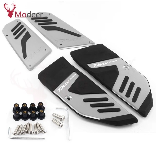 Motosiklet Footrest pedalı Footboard ayak mandalları yolcu Footpeg Pad adım aksesuar YAMAHA Tmax 530 için Tmax530 SX DX 2017-2022 - Görsel 12