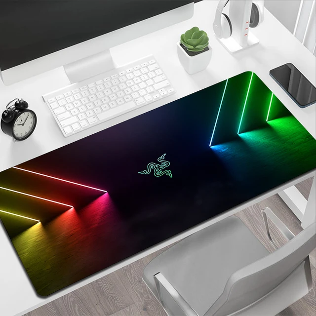 Mouse Pad oyun büyük bilgisayar XXL pads pads masa paspaslar Razer PC Gamer halı kaymaz dizüstü yumuşak fareler ped fare Mat 100x55cm