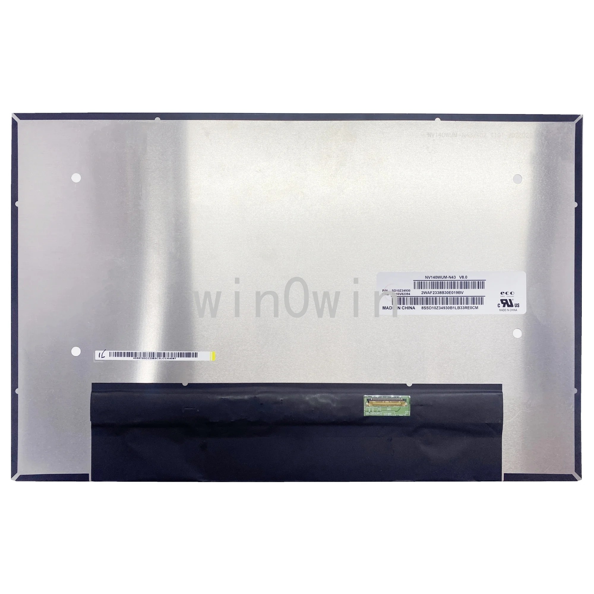 NV140WUM-N43 b140003.2 N140JCA-EEL FHD 1920x1200 IPS 14.0 ''yeni LCD LED ekran yedek ekran paneli Matrix için