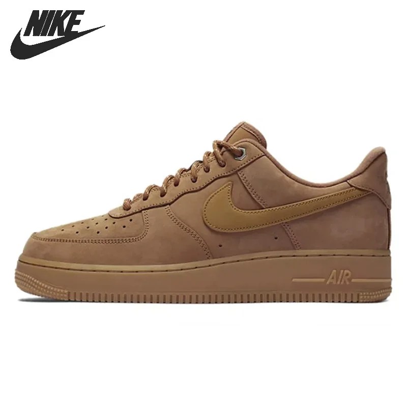 Nike hava kuvvetleri 1 '07 düşük erkekler kadınlar kaykay ayakkabı Unisex AF1 buğday