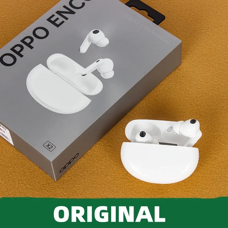 OPPO ENCO X 2 TWS kablosuz kulaklıklar Bluetooth 5.2 aktif gürültü iptal Qi kablosuz şarj kulaklık LHDC kulakiçi - Görsel 4