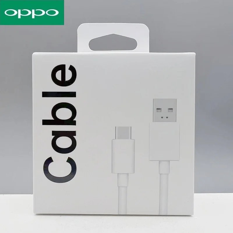 Orijinal OPPO 80W 65W SUPERVOOC 2.0 hızlı şarj aleti kablosu 6.5A/8A USB tip C kordon Reno için 10 9 8 Pro + K10 bulmak X5 x4 x3 Pro