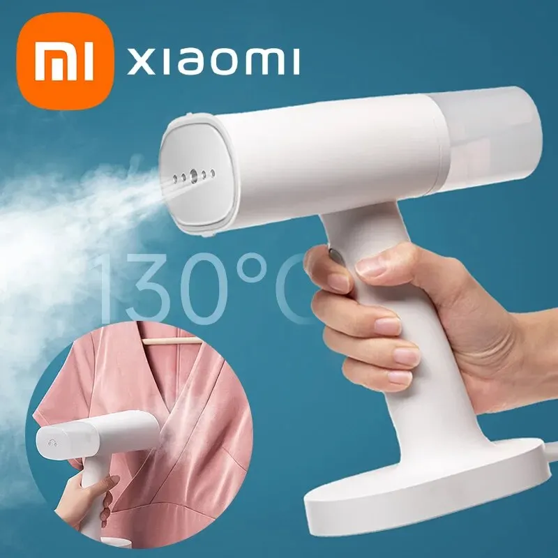 Orijinal XIAOMI MIJIA el giysi vapur demir buharlı temizleyici bez ev elektrikli asılı Mite kaldırma vapur giysi