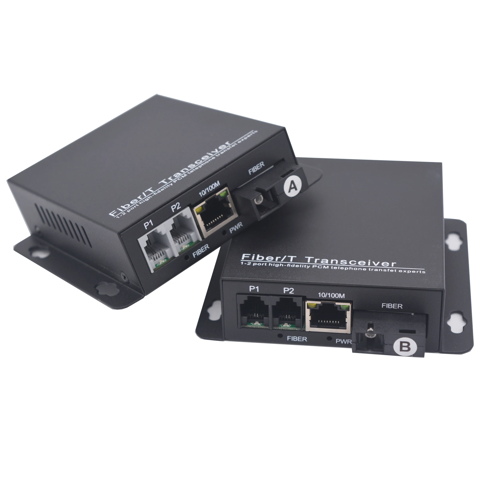 POTS RJ11 telefon ve Fiber optik dönüştürücüler üzerinden Gigabit Ethernet-Fiber üzerinden PCM ses, Fiber üzerinden Ethernet RJ45 kiti - Görsel 5